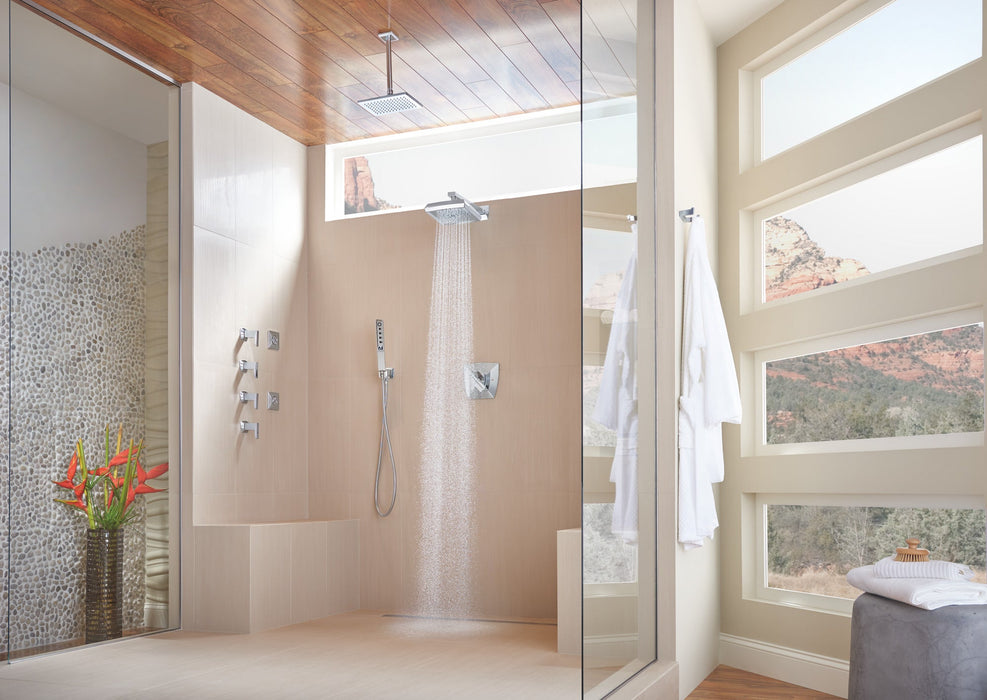 Brizo Vettis 87488 H2OKINETIC Square Multi-Function Shower Head - 1.75 GPM, chrome - view 4