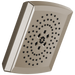 Brizo Vettis 87488 H2OKINETIC Square Multi-Function Shower Head - 1.75 GPM, luxe nickel