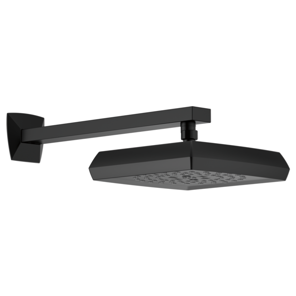 Brizo Vettis 87488 H2OKINETIC Square Multi-Function Shower Head - 1.75 GPM, matte black - view 2