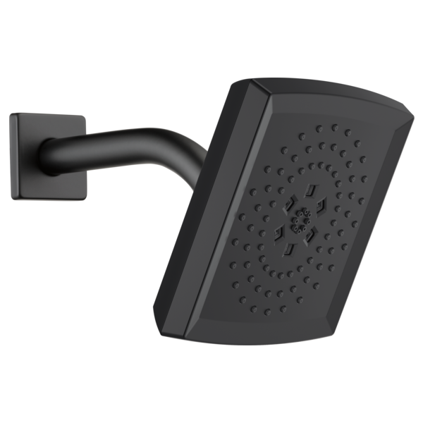 Brizo Vettis 87488 H2OKINETIC Square Multi-Function Shower Head - 1.75 GPM, matte black - view 3