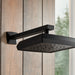Brizo Vettis 87488 H2OKINETIC Square Multi-Function Shower Head - 1.75 GPM, matte black - view 4