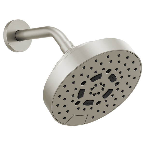 Brizo Essential Shower 87492 7" Linear Round H2Okinetic Multi-Function Wall Mount Shower Head - 2.5 GPM