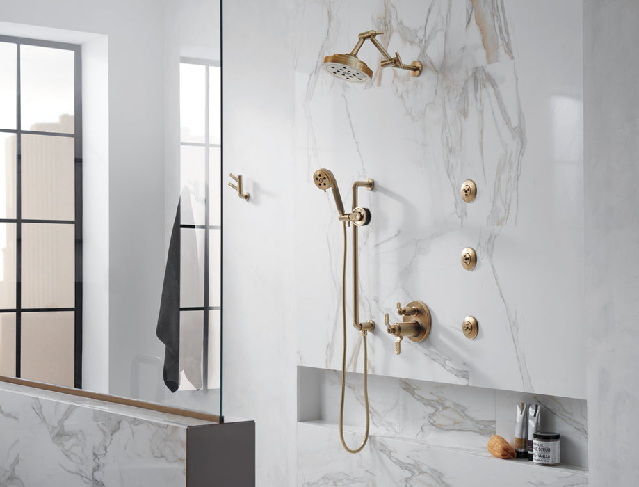 Brizo Litze 88735 Slide Bar Handshower with H20Kinetic Technology, luxe gold - view 3