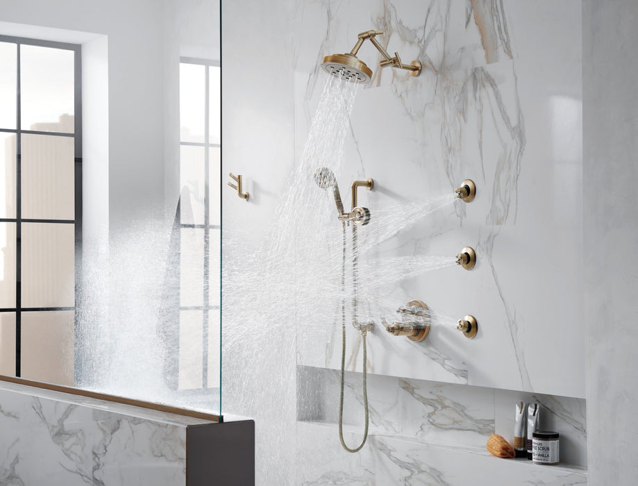 Brizo Litze 88735 Slide Bar Handshower with H20Kinetic Technology, luxe gold - view 4