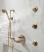 Brizo Litze 88735 Slide Bar Handshower with H20Kinetic Technology, luxe gold - view 5