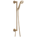 Brizo Essential Shower 88761 H2Okinetic Multi-function Slide Bar Handshower, luxe gold