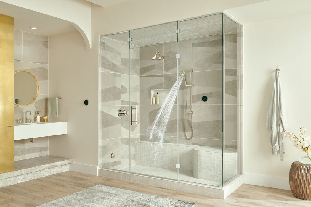 Brizo Invari 88776 H2OKINETIC Multi-Function Slide Bar Handshower