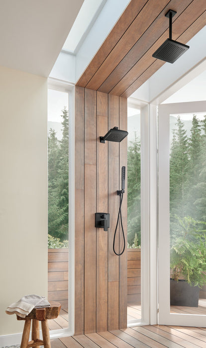 Brizo Vettis 88788 H2OKINETIC Multi-Function Slide Bar Handshower, matte black - view 5