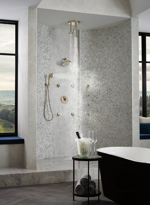 Brizo Litze 88835 Wall Mount Handshower with H2OKINETIC Technology, polished nickel - view 5