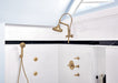 Brizo Invari 88876 H2OKINETIC Multi-Function Wall Mount Handshower, luxe gold - view 4