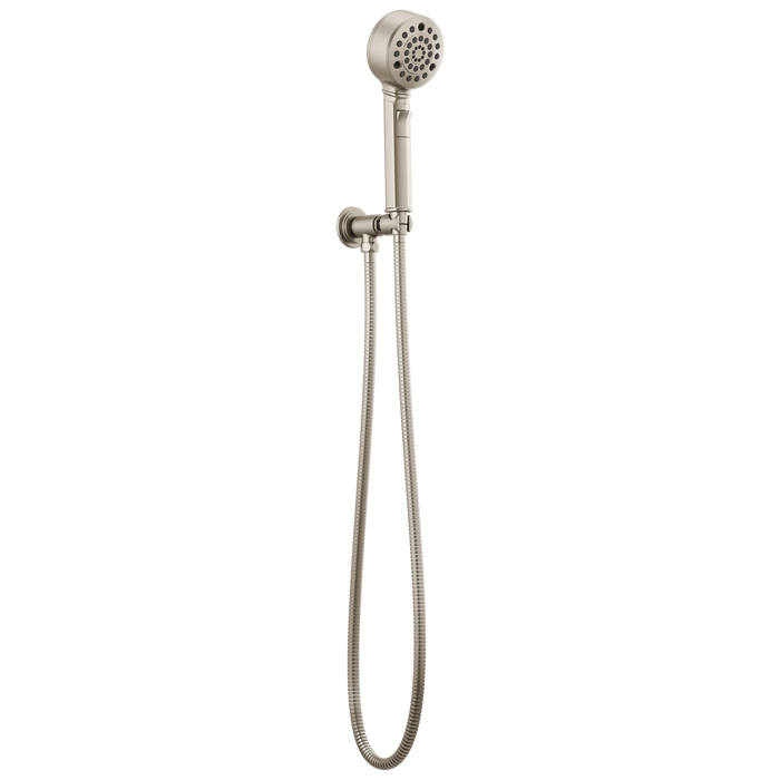 Brizo Invari 88876 H2OKINETIC Multi-Function Wall Mount Handshower, luxe nickel