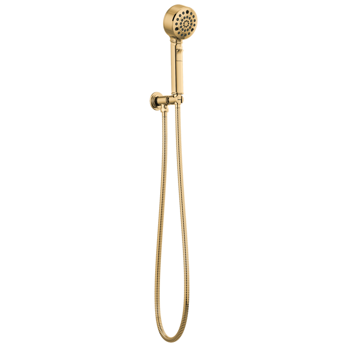 Brizo Invari 88876 H2OKINETIC Multi-Function Wall Mount Handshower, polished gold