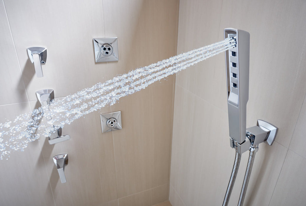 Brizo Vettis 88888 H2OKINETIC Multi-Function Wall Mount Handshower, chrome - view 4