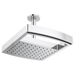 Brizo Kintsu 83992 6" Dual Waterway Ceiling Mount Shower Arm and Flange, chrome - view 2