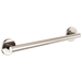 Brizo 69475 18" Linear Round Grab Bar, polished nickel