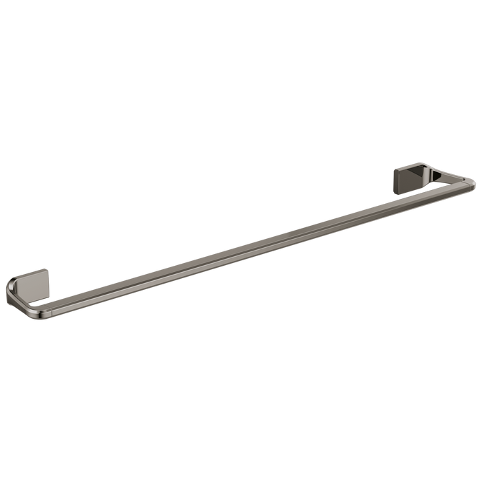 Brizo Levoir 692498 24" Towel Bar, brilliance black onyx