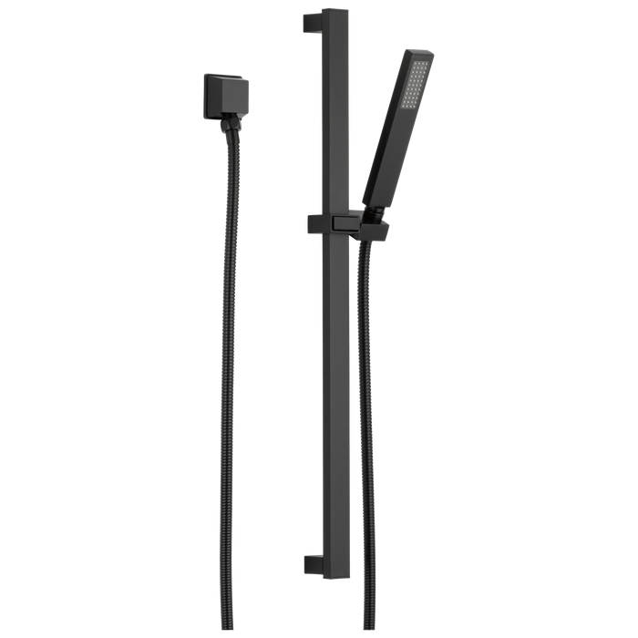 Brizo Siderna 85780 Single-Function Slide Bar Hand Shower, matte black