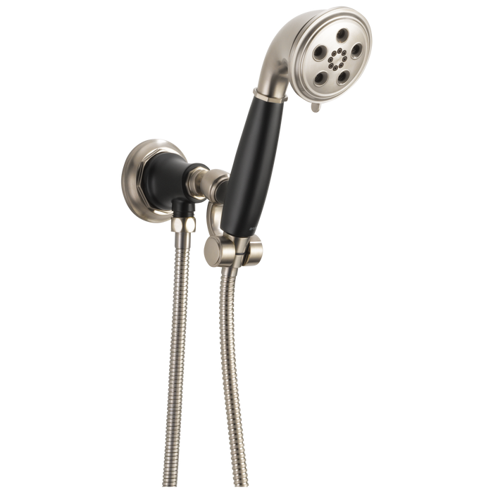 Brizo Rook 88861 Wall Mount Handshower With H2OKinetic Technology, luxe nickel matte black