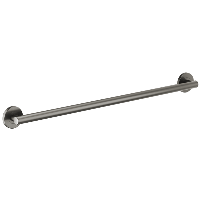 Brizo 693675 36" Linear Round Grab Bar, luxe steel