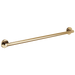 Brizo 693675 36" Linear Round Grab Bar, polished gold