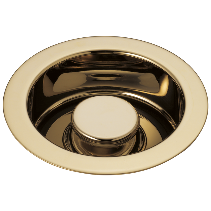 Brizo 69070 Kitchen Disposal and Flange Stopper, polished gold
