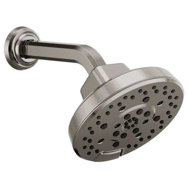 Brizo Levoir 87498 H2OKINETIC Round Multi-Function Showerhead, brilliance black onyx - view 2