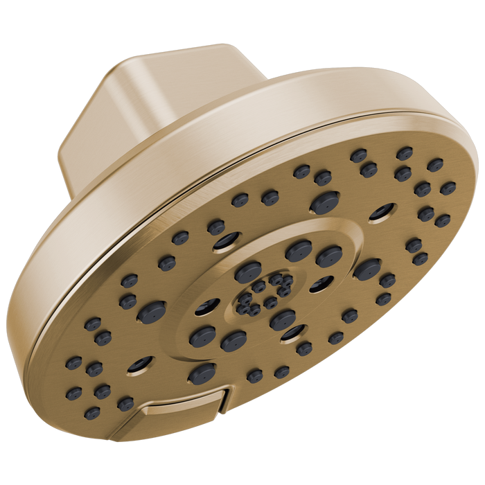 Brizo Levoir 87498 H2OKINETIC Round Multi-Function Showerhead, luxe gold