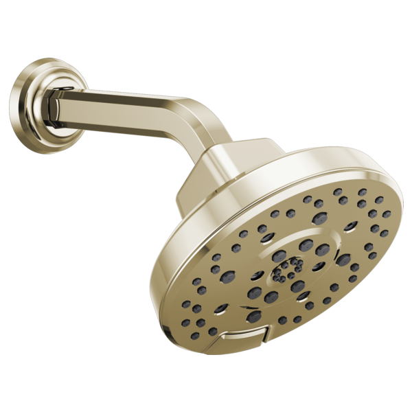 Brizo Levoir 87498 H2OKINETIC Round Multi-Function Showerhead, polished nickel - view 2