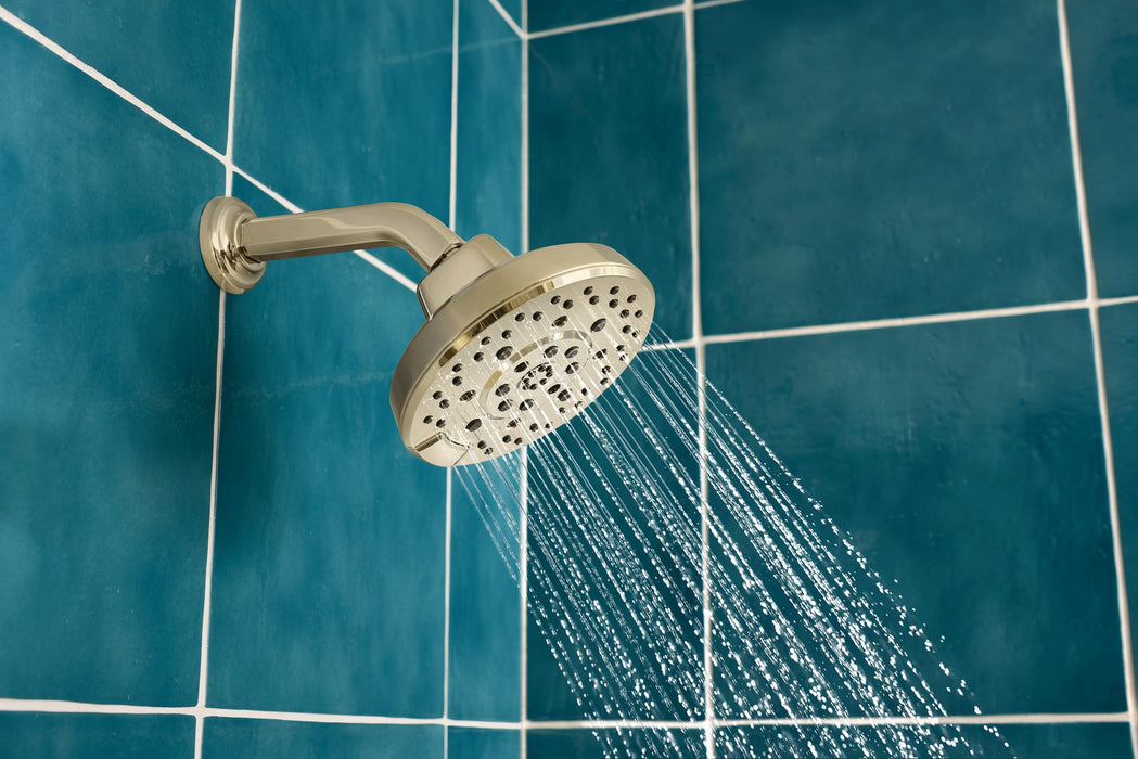 Brizo Levoir 87498 H2OKINETIC Round Multi-Function Showerhead, polished nickel - view 3