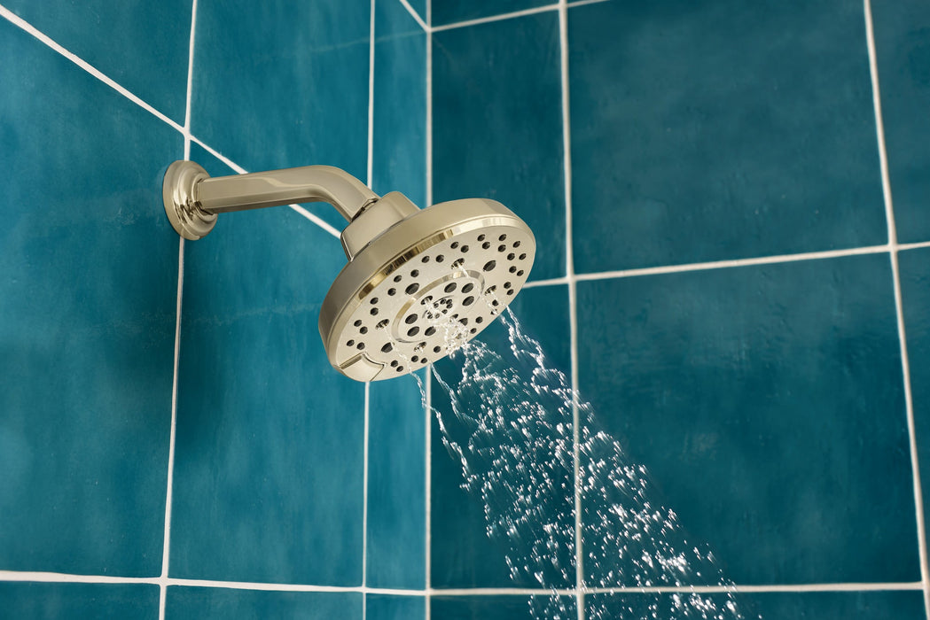 Brizo Levoir 87498 H2OKINETIC Round Multi-Function Showerhead, polished nickel - view 4
