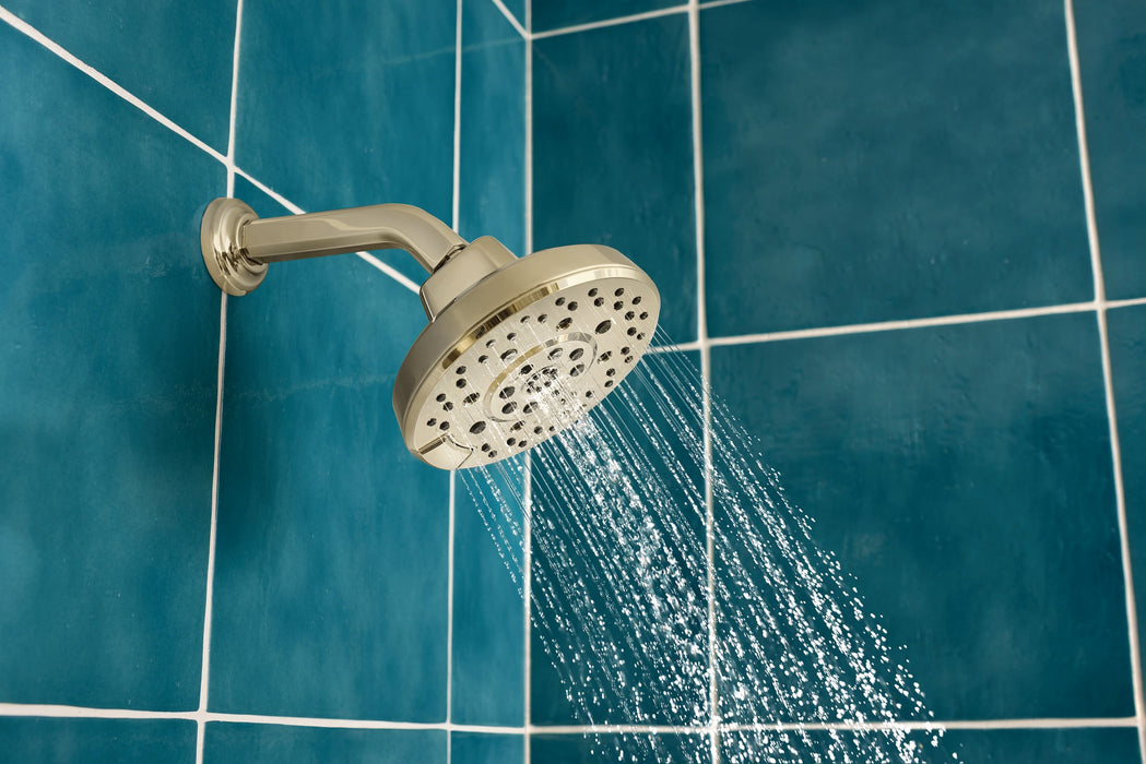 Brizo Levoir 87498 H2OKINETIC Round Multi-Function Showerhead, polished nickel - view 5