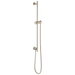 Brizo Essential Shower 74792 Linear Round Slide Bar With Hose, brushed nickel