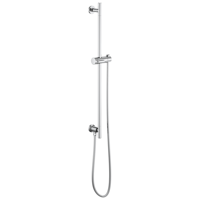 Brizo Essential Shower 74792 Linear Round Slide Bar With Hose, chrome