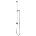 Brizo Essential Shower 74792 Linear Round Slide Bar With Hose, chrome