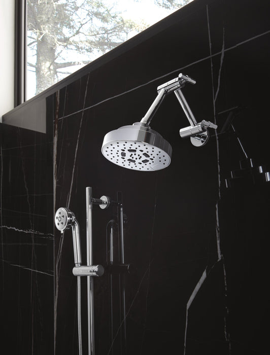 Brizo Essential Shower 74792 Linear Round Slide Bar With Hose, chrome - view 5