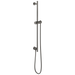 Brizo Essential Shower 74792 Linear Round Slide Bar With Hose, luxe steel