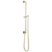 Brizo Essential Shower 74799 Linear Square Slide Bar With Hose, polished nickel