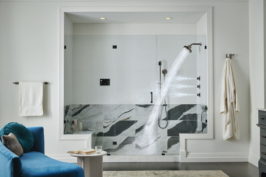 Brizo Levoir 88798 H2OKINETIC Multi-Function Slide Bar Handshower, brilliance black onyx - view 3