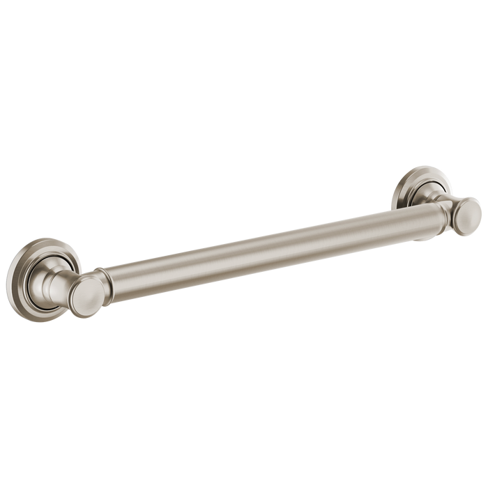 Brizo 69410 18" Classic Grab Bar, luxe nickel