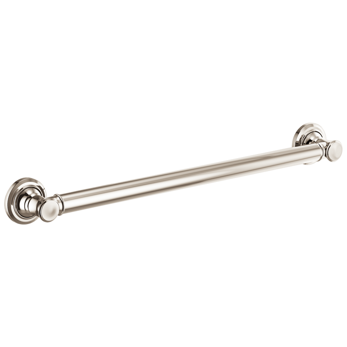 Brizo 69310 24" Classic Grab Bar, polished nickel