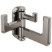Brizo Levoir 693597 Hinged Robe Hook, brilliance black onyx