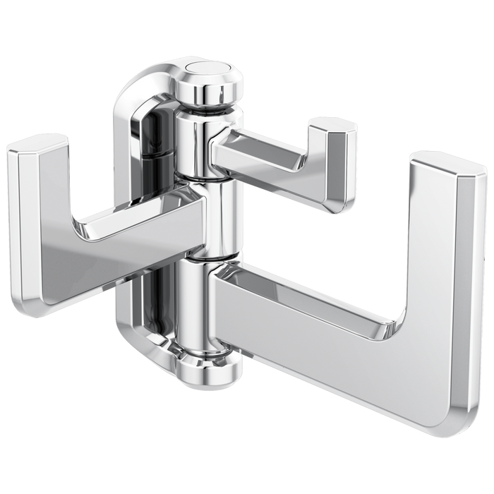 Brizo Levoir 693597 Hinged Robe Hook, chrome