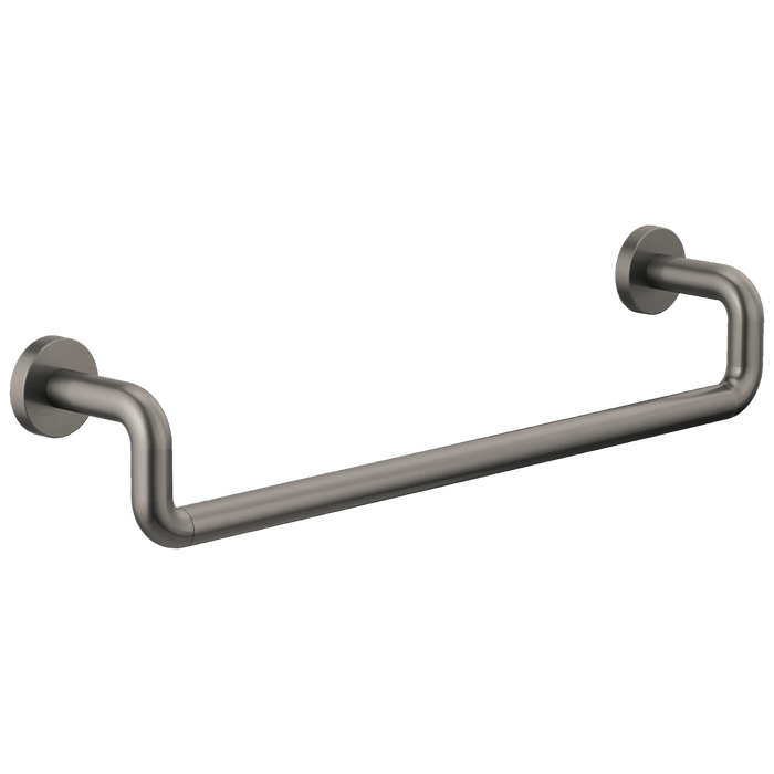 Brizo Litze 691835 18" Towel Bar, luxe steel