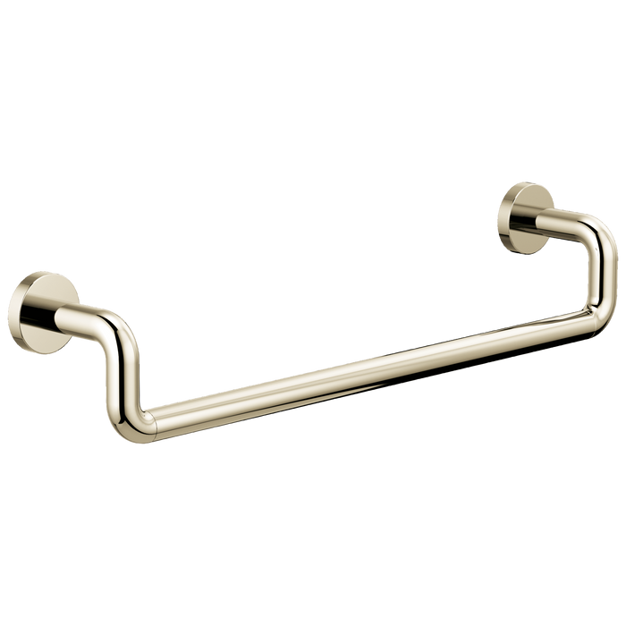 Brizo Litze 691835 18" Towel Bar, polished nickel
