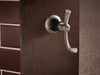 Brizo Rook 693561 Double Robe Hook, luxe nickel matte black - view 3