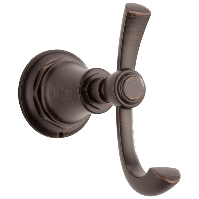 Brizo Rook 693561 Double Robe Hook, venetian bronze