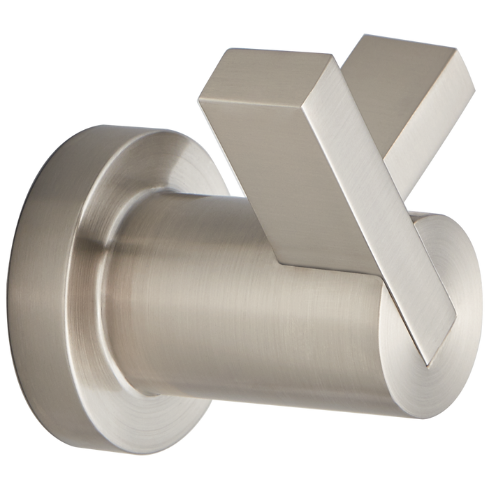 Brizo Litze 693535 Double Robe Hook, luxe nickel