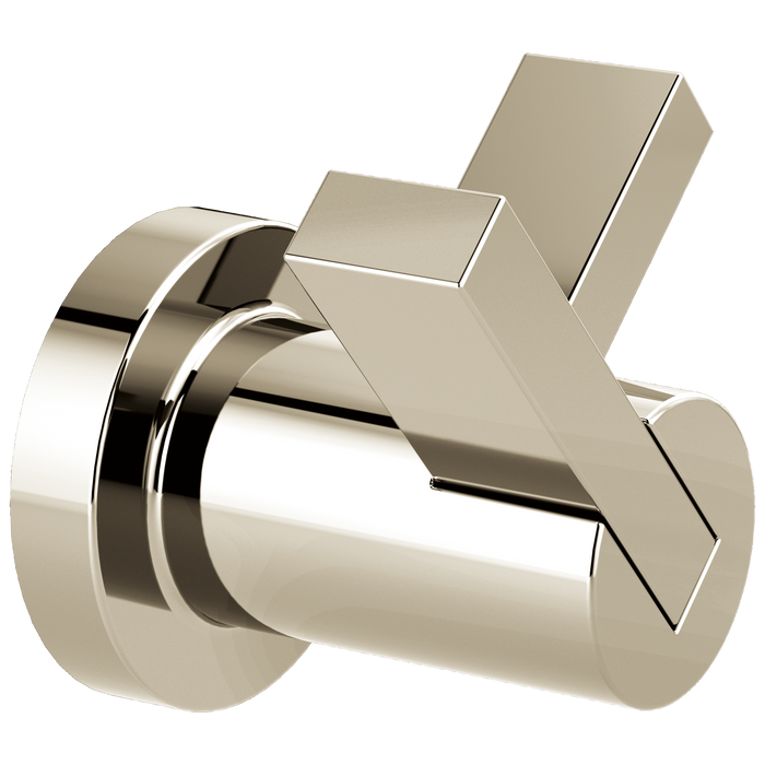 Brizo Litze 693535 Double Robe Hook, polished nickel
