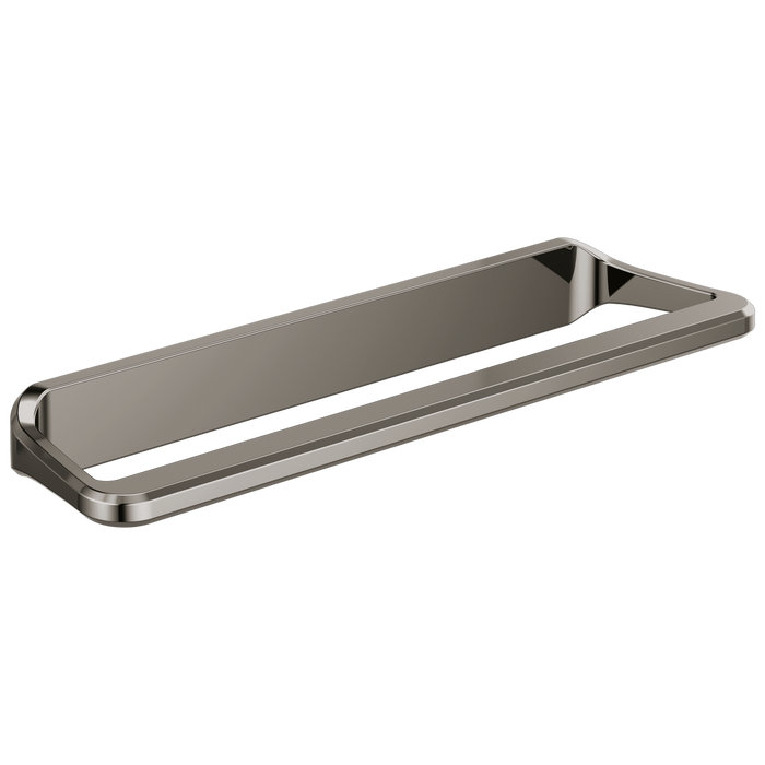 Brizo Levoir 694798 12" Towel Bar, brilliance black onyx
