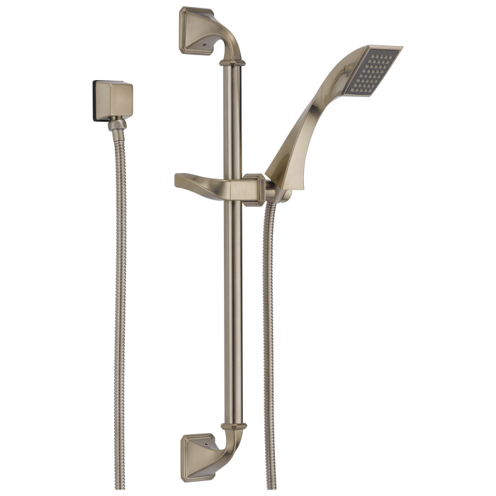 Brizo Virage 85730 Single-Function Slide Bar Hand Shower, brushed nickel